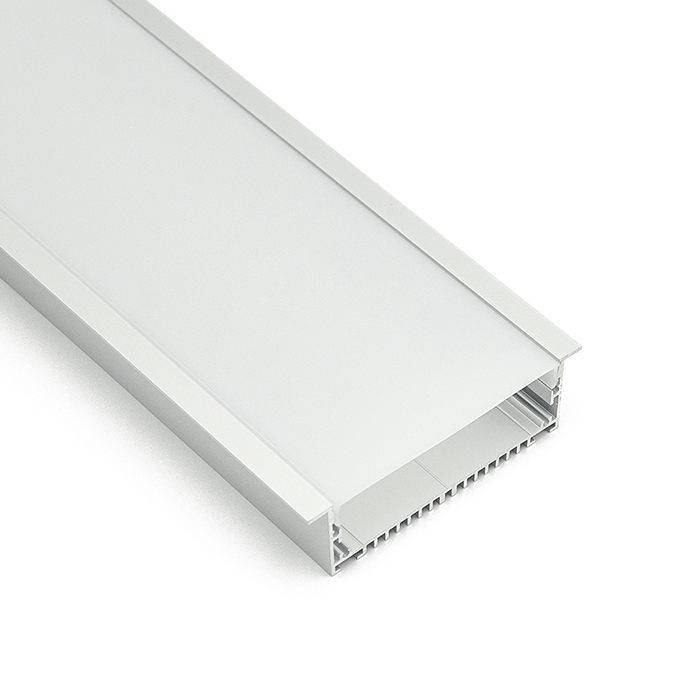 HL-A027 Aluminum Profile - Inner Width 72mm(2.83inch) - LED Strip Anodizing Extrusion Channel, For LED Strip Lights